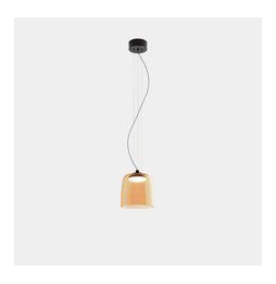 LedsC4 - Luminaria colgante Levels 1 Body diámetro 220mm LED 19 SW 2700-3000-4000K DALI2 negro 1255lm