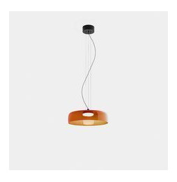 LedsC4 - Luminaria colgante Levels 1 Body diámetro 420mm LED 19 SW 2700-3000-4000K Casambi negro 1255lm