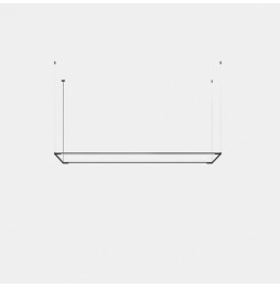 LedsC4 - Luminaria colgante Tubs Modular Rectangular Horizontal LED 117.5 3000K ON-OFF negro 3936lm