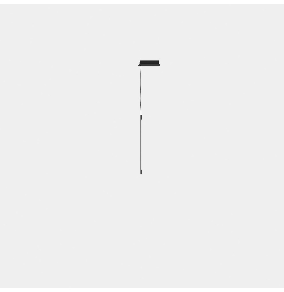 LedsC4 - Luminaria colgante Tubs Modular simple 600mm LED 10 3000K ON-OFF negro 752lm