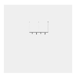 LedsC4 - Luminaria colgante Tubs Modular Track con 4 Spotlights LED 15 ON-OFF negro 1204lm