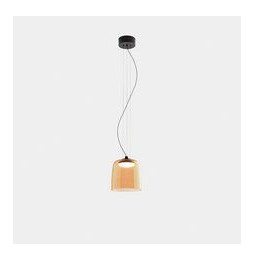 LedsC4 - Luminaria colgante Levels 1 Body diámetro 220mm LED 19 SW 2700-3000-4000K Casambi negro 1255lm