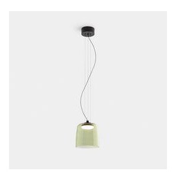 LedsC4 - Luminaria colgante Levels 1 Body diámetro 220mm LED 19 SW 2700-3000-4000K Casambi negro 1255lm