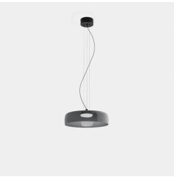 LedsC4 - Luminaria colgante Levels 1 Body diámetro 420mm LED 19 SW 2700-3000-4000K DALI2 negro 1255lm