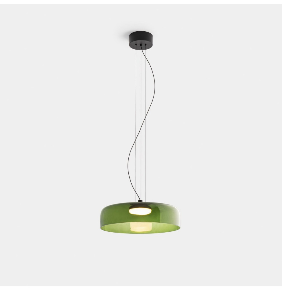 LedsC4 - Luminaria colgante Levels 1 Body diámetro 420mm LED 19 SW 2700-3000-4000K DALI2 negro 1255lm LedsC4 - Luminaria colgante Levels 1 Body diámetro 420mm LED 19 SW 2700-3000-4000K DALI2 negro 1255lm