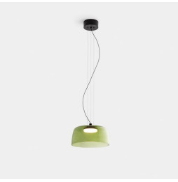 LedsC4 - Luminaria colgante Levels 1 Body diámetro 320mm LED 19 SW 2700-3000-4000K DALI2 negro 1255lm