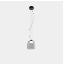 LedsC4 - Luminaria colgante Levels 1 Body diámetro 220mm LED 19 SW 2700-3000-4000K DALI2 negro 1255lm