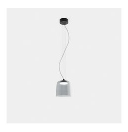 LedsC4 - Luminaria colgante Levels 1 Body diámetro 220mm LED 19 SW 2700-3000-4000K DALI2 negro 1255lm