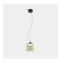 LedsC4 - Luminaria colgante Levels 1 Body diámetro 220mm LED 19 SW 2700-3000-4000K DALI2 negro 1255lm