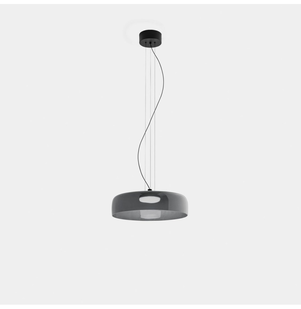 LedsC4 - Luminaria colgante Levels 1 Body diámetro 420mm LED 19 SW 2700-3000-4000K PHASE CUT negro 1255lm LedsC4 - Luminaria colgante Levels 1 Body diámetro 420mm LED 19 SW 2700-3000-4000K PHASE CUT negro 1255lm