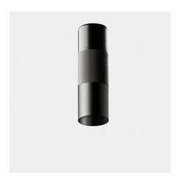 LedsC4 - Plafón Iris techo superficie grande Visual Comfort 6.3 4000K CRI 90 ON-OFF gris/gris/transparente IP23 357lm