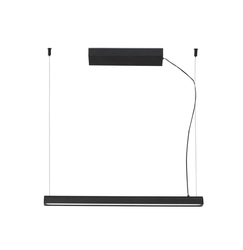 FARO - Luminaria colgante VICO 60 15W 2700K florón superficie negro