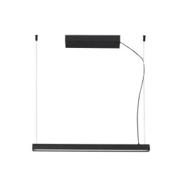 FARO - Luminaria colgante VICO 60 15W 2700K florón superficie negro