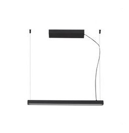 FARO - Luminaria colgante VICO 60 15W 2700K florón superficie negro