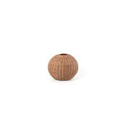 FARO - Pantalla HAKA E27 ø300x230 rattan
