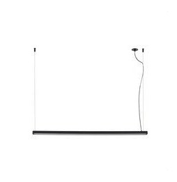 FARO - Luminaria colgante VICO 120 30W 2700K florón empotrar negro
