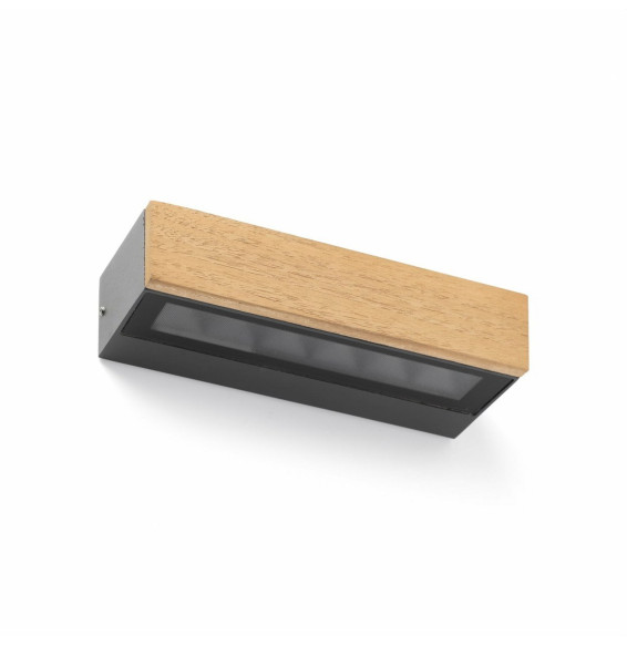 FARO - Aplique DORO-13 LED 2x6.5W 3000K madera