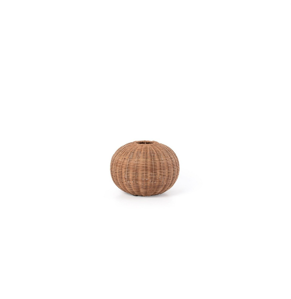 FARO - Pantalla HAKA E27 ø250x190 rattan