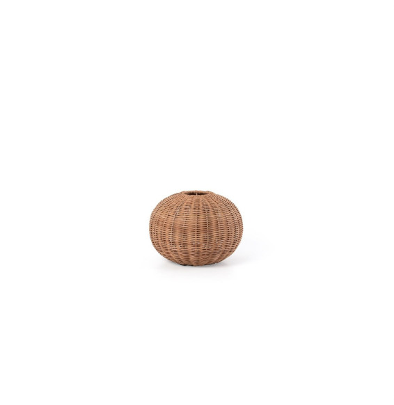 FARO - Pantalla HAKA E27 ø250x190 rattan