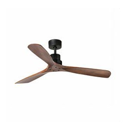 FARO - Ventilador LANTAU DC Ø 1320mm 3 palas negro mate