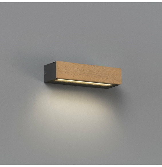 FARO - Aplique LAKO LED 8W 3000K madera