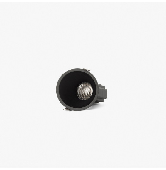 FARO - Downlight TULIPA asimétrica 10W NG 15° 4000K CRI90 DALI negro