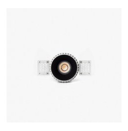 FARO - Downlight TULIPA simétrica TRIM 10W NG 55° 4000K CRI90 TRIAC negro