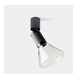 LedsC4 - Proyector Iris Spotlight superficie grande Cone 12.5 2700K CRI 90 50.5° DALI-2 oro/oro/transparente 1284lm