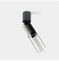 LedsC4 - Proyector Iris Spotlight superficie grande Pipe 12.5 4000K CRI 90 41.3° ON-OFF oro/oro/oro 1023lm