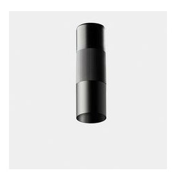 LedsC4 - Plafón Iris techo superficie grande Visual Comfort 6.3 4000K CRI 90 ON-OFF gris/gris/transparente IP23 287lm