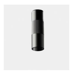 LedsC4 - Plafón Iris techo superficie grande Visual Comfort 6.3 3000K CRI 90 ON-OFF negro IP23 333lm