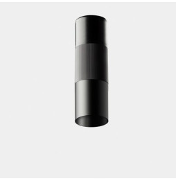 LedsC4 - Plafón Iris techo superficie grande Visual Comfort 18.1 4000K CRI 90 DALI-2 negro IP23 939lm
