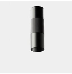 LedsC4 - Plafón Iris techo superficie grande Visual Comfort 12.5 4000K CRI 90 ON-OFF negro IP23 689lm