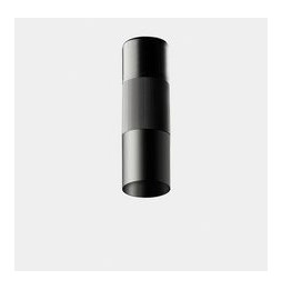 LedsC4 - Plafón Iris techo superficie grande Visual Comfort 12.5 4000K CRI 90 ON-OFF gris/gris/transparente IP23 596lm