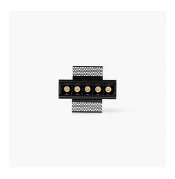 FARO - Empotrable TROOP 5x2W TRIMLESS 15° 4000K CRI90 negro