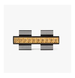 FARO - Empotrable TROOP 10x2W TRIMLESS 48° 4000K CRI90 oro