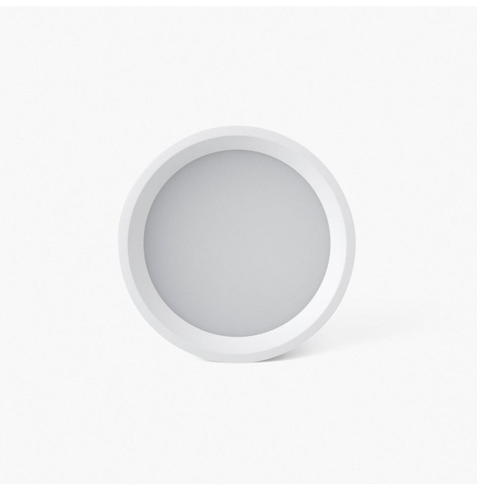 Luminaria empotrable CROC 19W diámetro 180 90° 2700K CRI90 TRIAC blanco