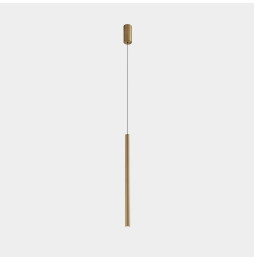 LedsC4 - Luminaria colgante Stylus empotrado 600mm LED 9.7 3000K ON-OFF oro mate 412lm