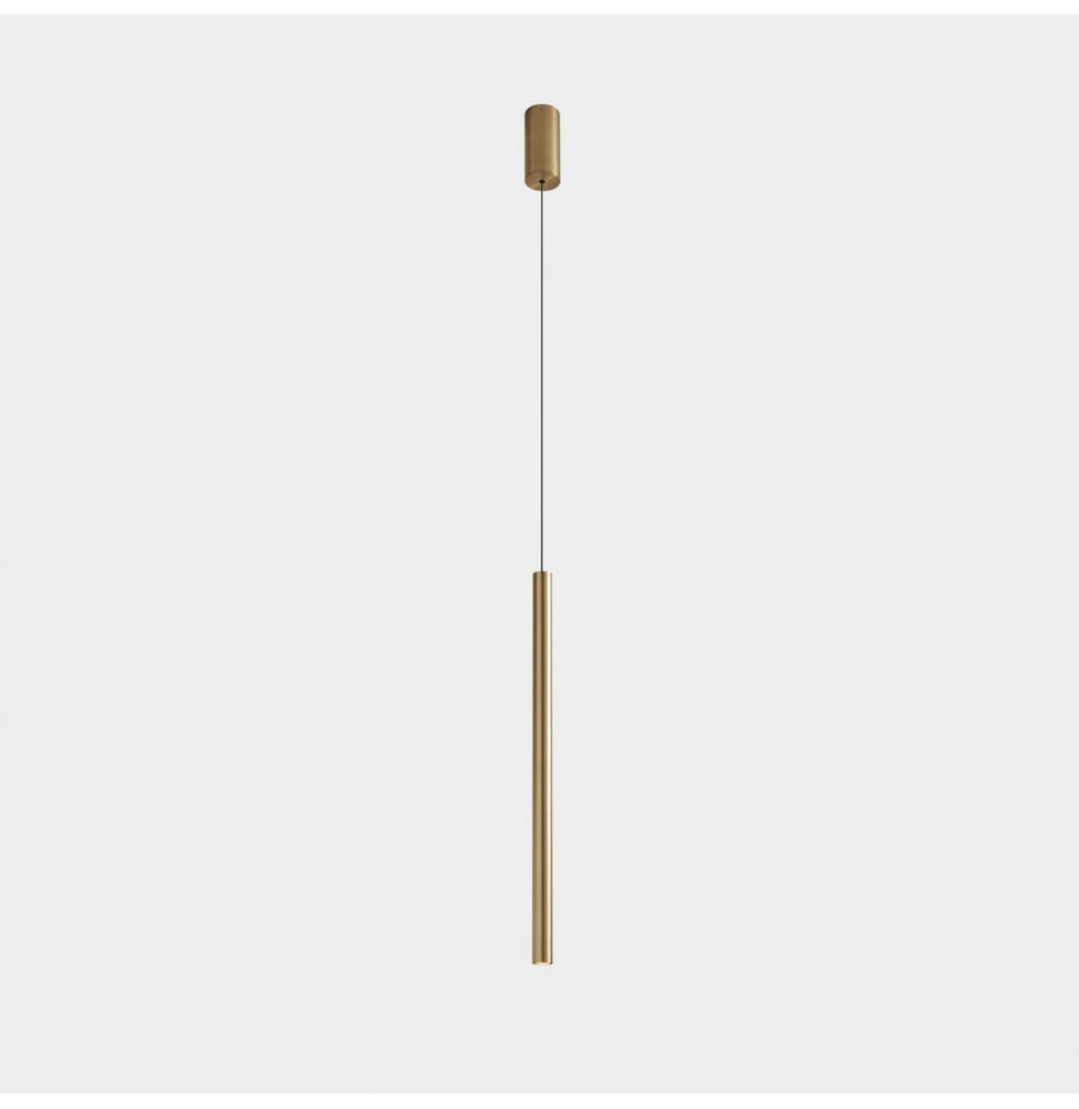 LedsC4 - Luminaria colgante Stylus empotrado 600mm LED 9.7 3000K ON-OFF oro mate 412lm