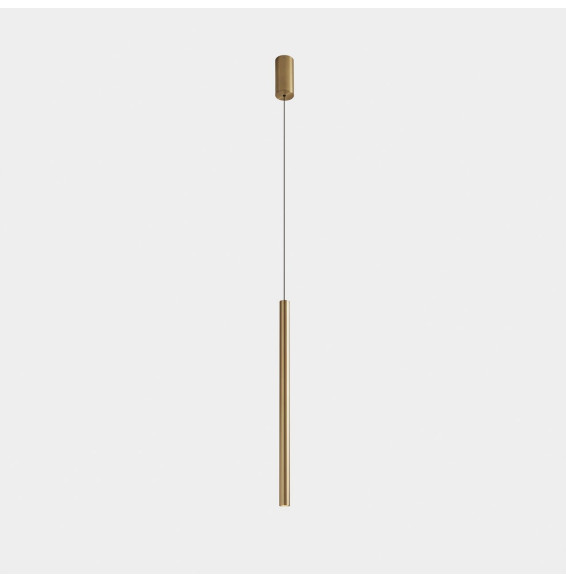 LedsC4 - Luminaria colgante Stylus empotrado 600mm LED 9.7 3000K ON-OFF oro mate 412lm
