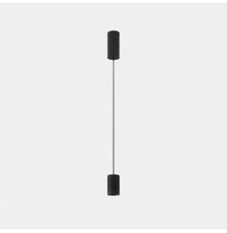 LedsC4 - Luminaria colgante Iris superficie grande Hoop 6.3 4000K CRI 90 DALI-2 negro IP20 669lm