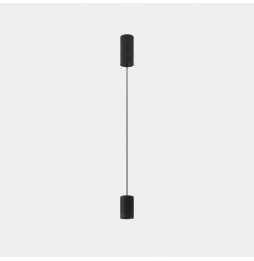 LedsC4 - Luminaria colgante Iris superficie grande Hoop 6.3 3000K CRI 90 DALI-2 negro IP20 701lm