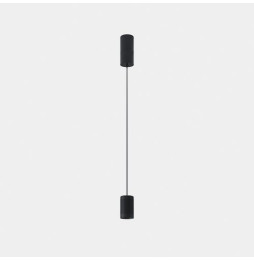 LedsC4 - Luminaria colgante Iris superficie grande Hoop 6.3 3000K CRI 90 DALI-2 negro IP20 625lm