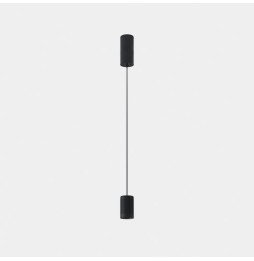 LedsC4 - Luminaria colgante Iris superficie grande Hoop 6.3 2700K CRI 90 DALI-2 negro IP20 652lm