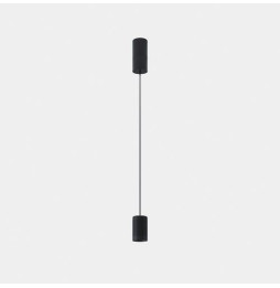 LedsC4 - Luminaria colgante Iris superficie grande Hoop 6.3 2700K CRI 90 DALI-2 negro/oro/transparente IP20 652lm