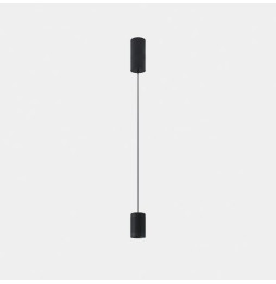 LedsC4 - Luminaria colgante Iris superficie grande Hoop 6.3 2700K CRI 90 DALI-2 negro IP20 533lm
