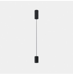 LedsC4 - Luminaria colgante Iris superficie grande Hoop 18.1 4000K CRI 90 ON-OFF negro IP20 1831lm