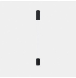 LedsC4 - Luminaria colgante Iris superficie grande Hoop 18.1 4000K CRI 90 DALI-2 negro IP20 1831lm