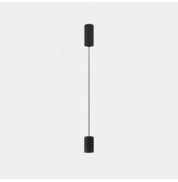 LedsC4 - Luminaria colgante Iris superficie grande Hoop 18.1 3000K CRI 90 ON-OFF negro/oro/transparente IP20 2002lm