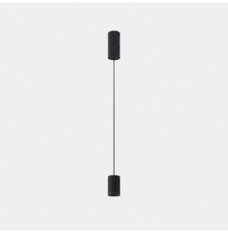 LedsC4 - Luminaria colgante Iris superficie grande Hoop 18.1 3000K CRI 90 ON-OFF negro/oro/transparente IP20 1712lm